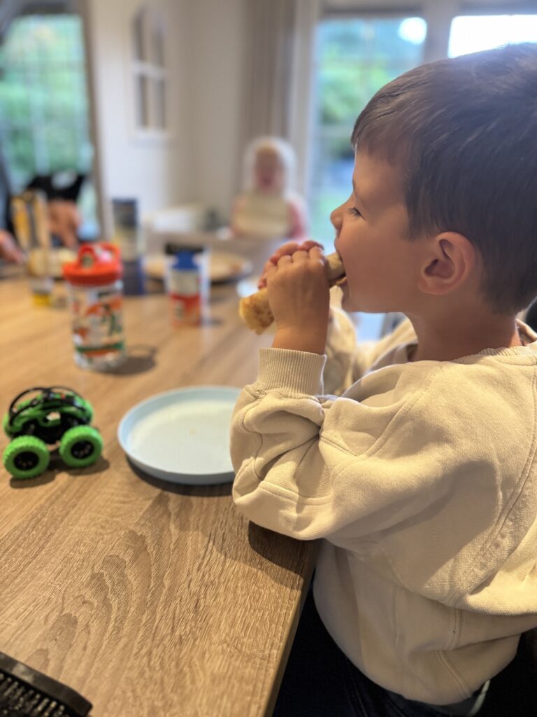 pannenkoeken eten 